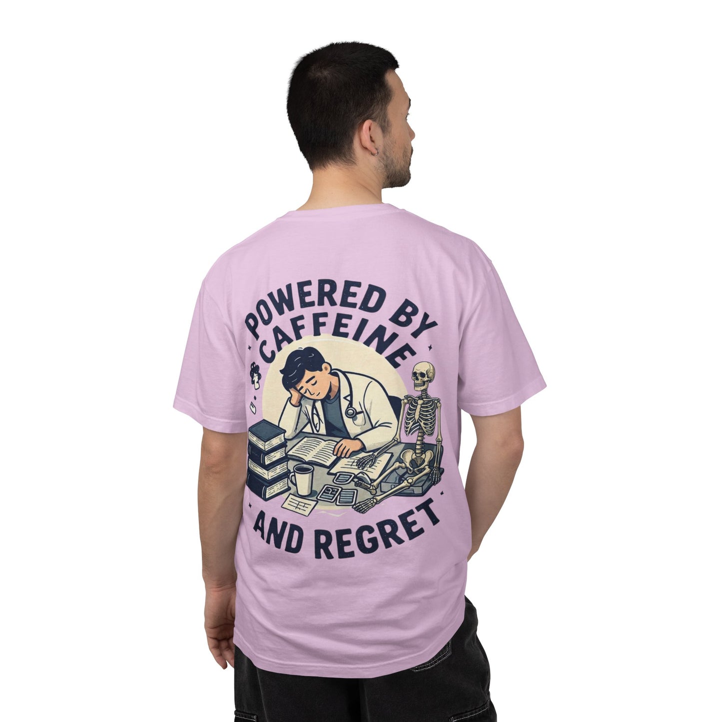 Powered by Caffeine and Regret T-Shirt