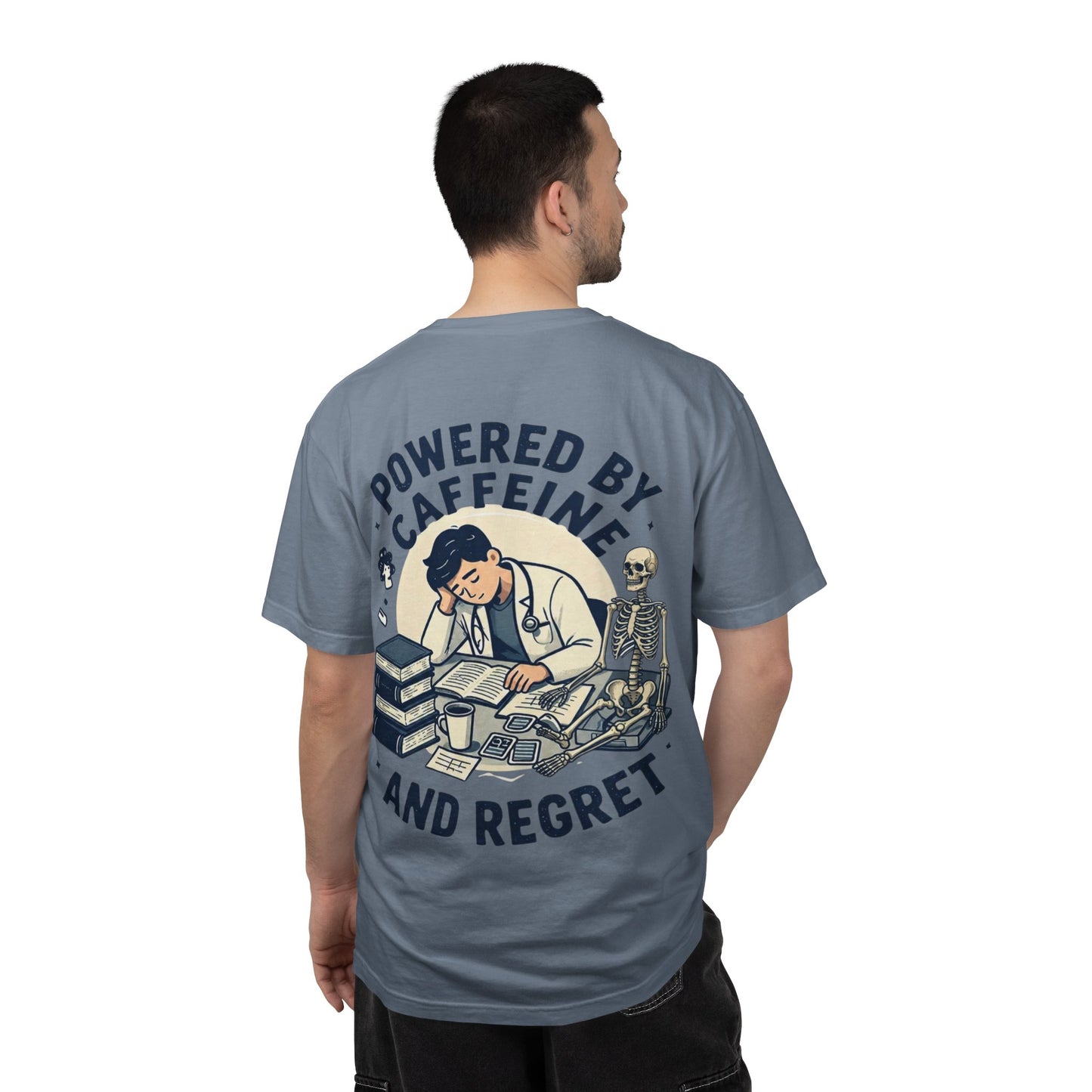 Powered by Caffeine and Regret T-Shirt