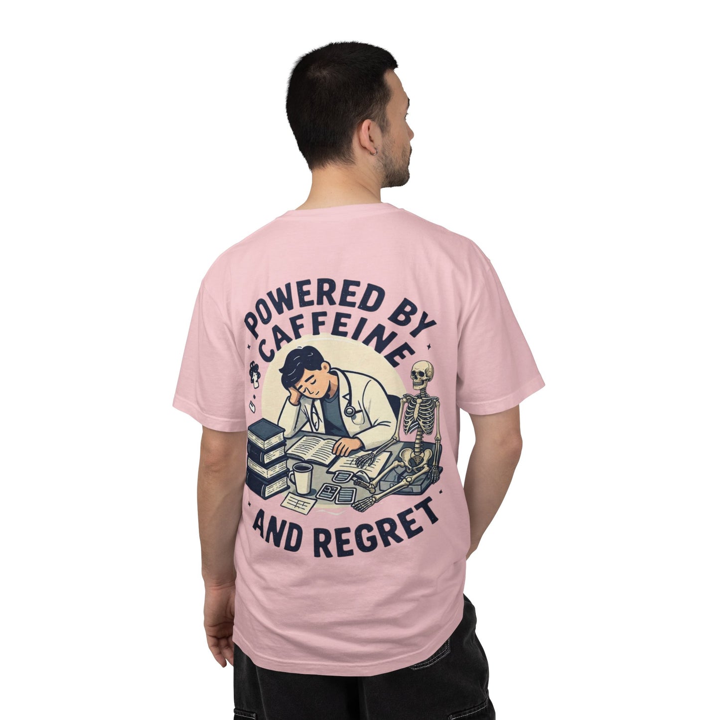 Powered by Caffeine and Regret T-Shirt