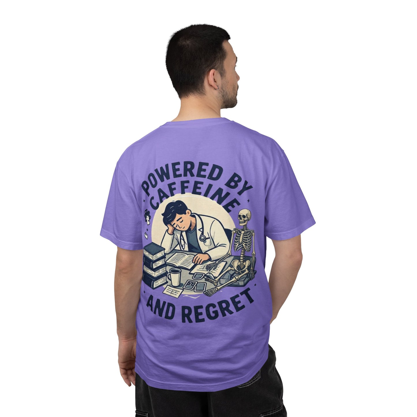 Powered by Caffeine and Regret T-Shirt