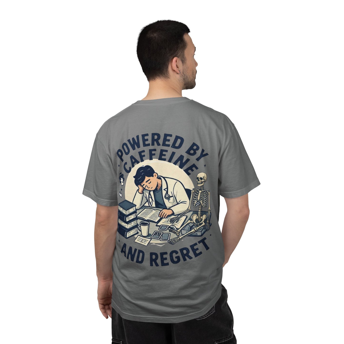 Powered by Caffeine and Regret T-Shirt