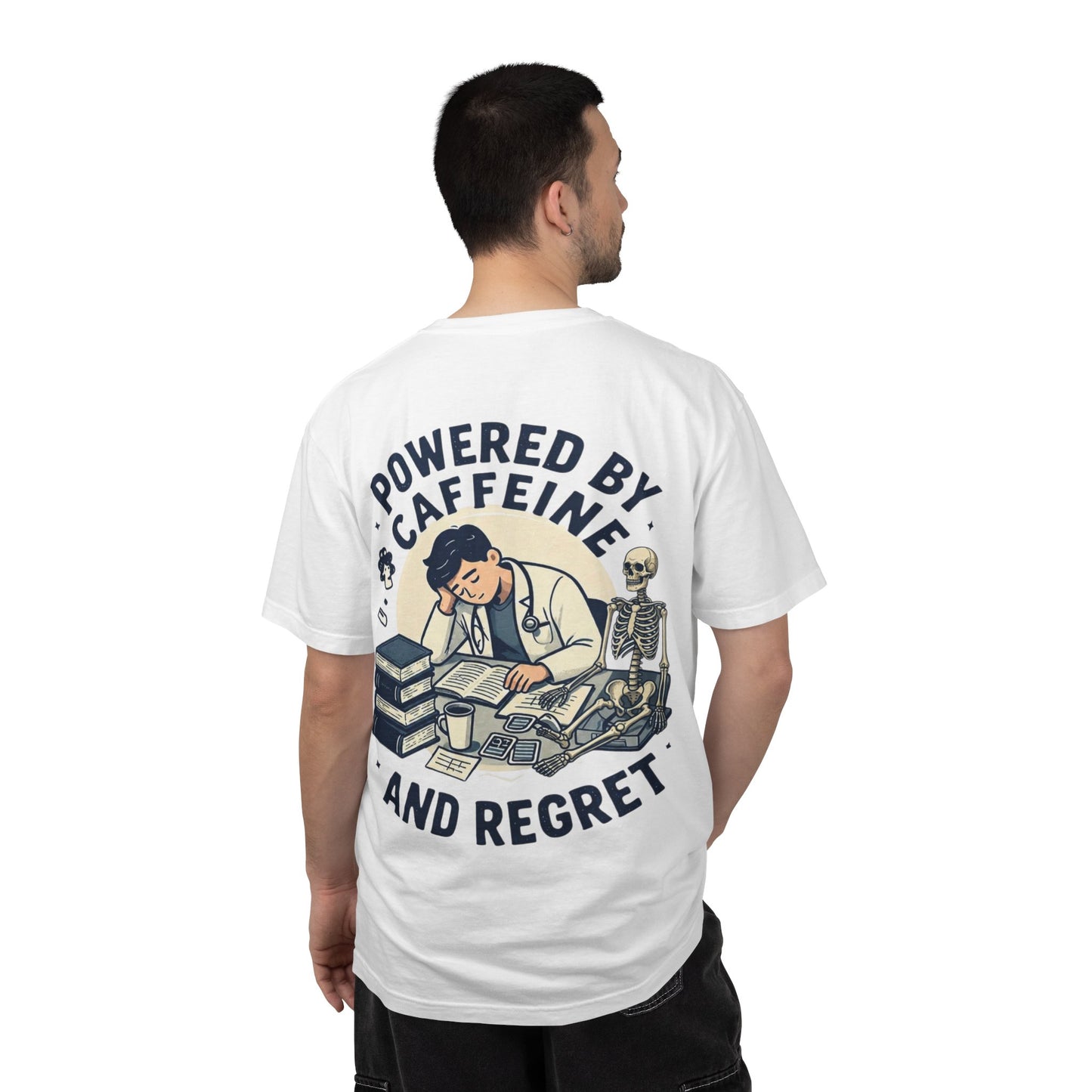 Powered by Caffeine and Regret T-Shirt